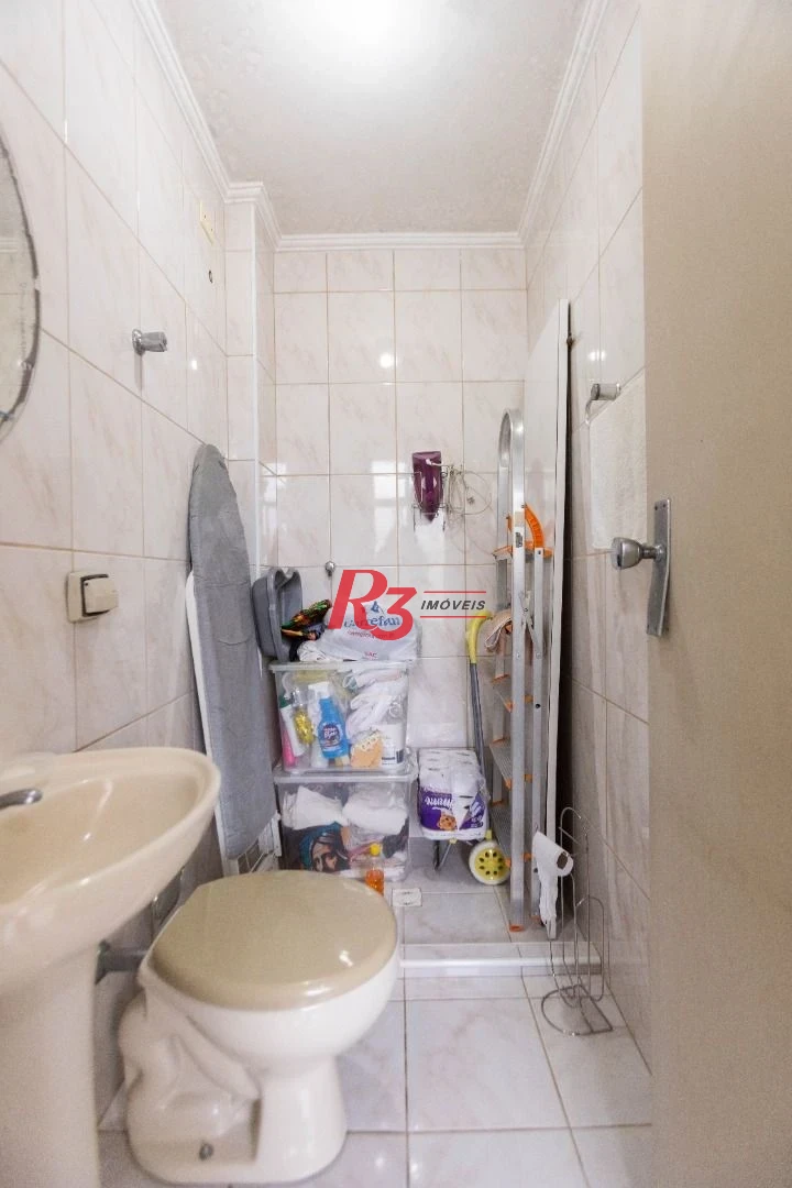 Apartamento com 2 dormitórios à venda, 88 m² por R$ 550.000,00 - Boqueirão - Santos/SP