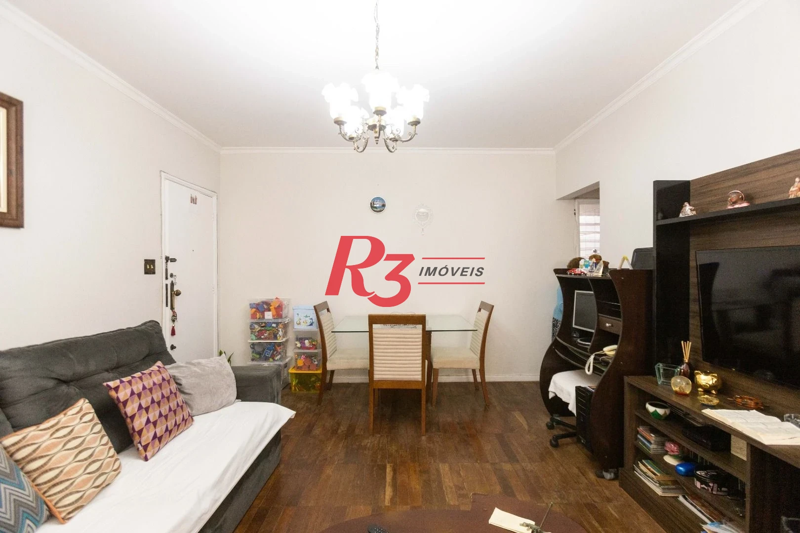 Apartamento com 2 dormitórios à venda, 88 m² por R$ 550.000,00 - Boqueirão - Santos/SP