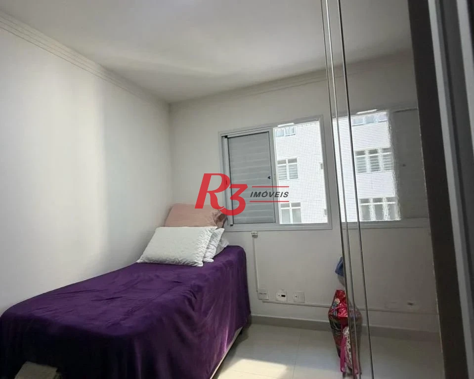Apartamento com 2 dormitórios à venda, 114 m² por R$ 1.025.000,00 - Pompéia - Santos/SP