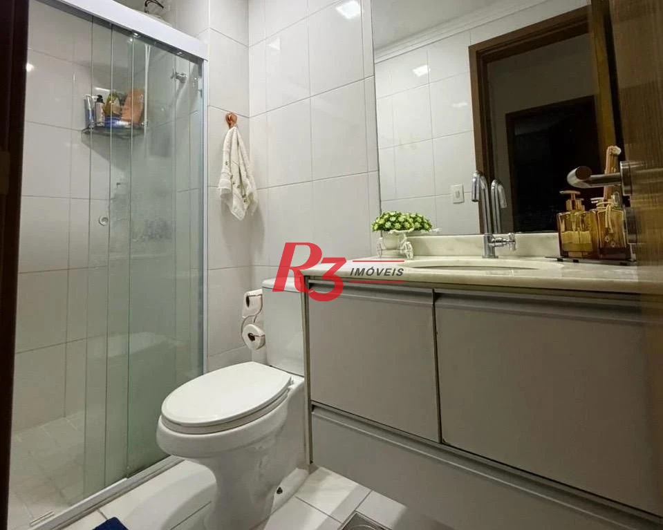 Apartamento com 2 dormitórios à venda, 114 m² por R$ 1.025.000,00 - Pompéia - Santos/SP