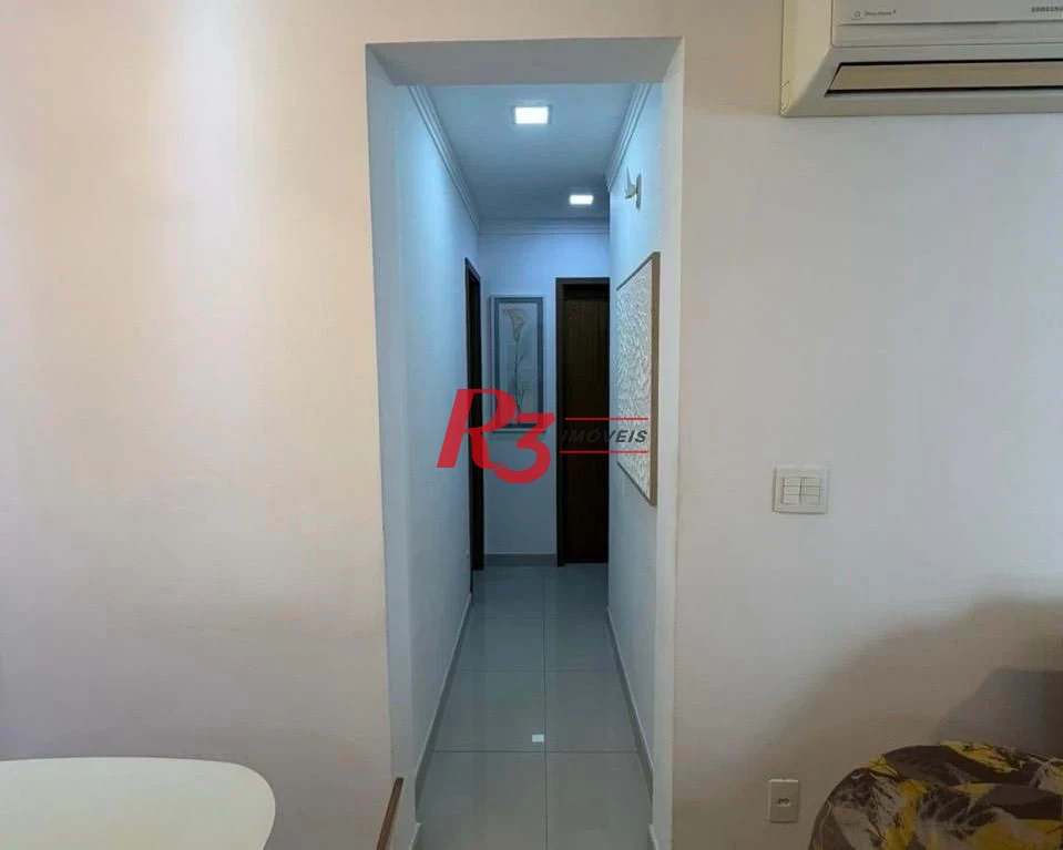Apartamento com 2 dormitórios à venda, 114 m² por R$ 1.025.000,00 - Pompéia - Santos/SP