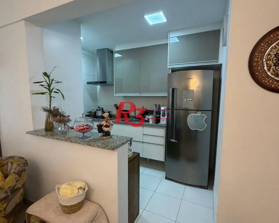 Apartamento com 2 dormitórios à venda, 114 m² por R$ 1.025.000,00 - Pompéia - Santos/SP
