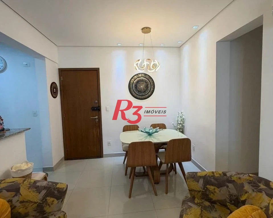 Apartamento com 2 dormitórios à venda, 114 m² por R$ 1.025.000,00 - Pompéia - Santos/SP