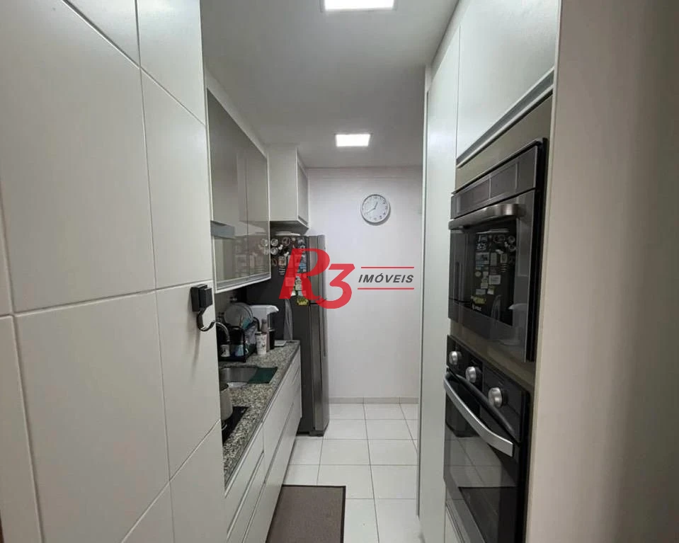 Apartamento com 2 dormitórios à venda, 114 m² por R$ 1.025.000,00 - Pompéia - Santos/SP