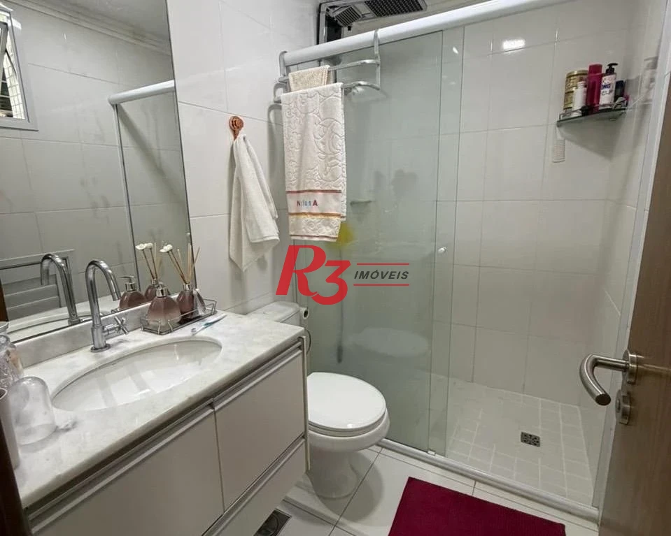 Apartamento com 2 dormitórios à venda, 114 m² por R$ 1.025.000,00 - Pompéia - Santos/SP