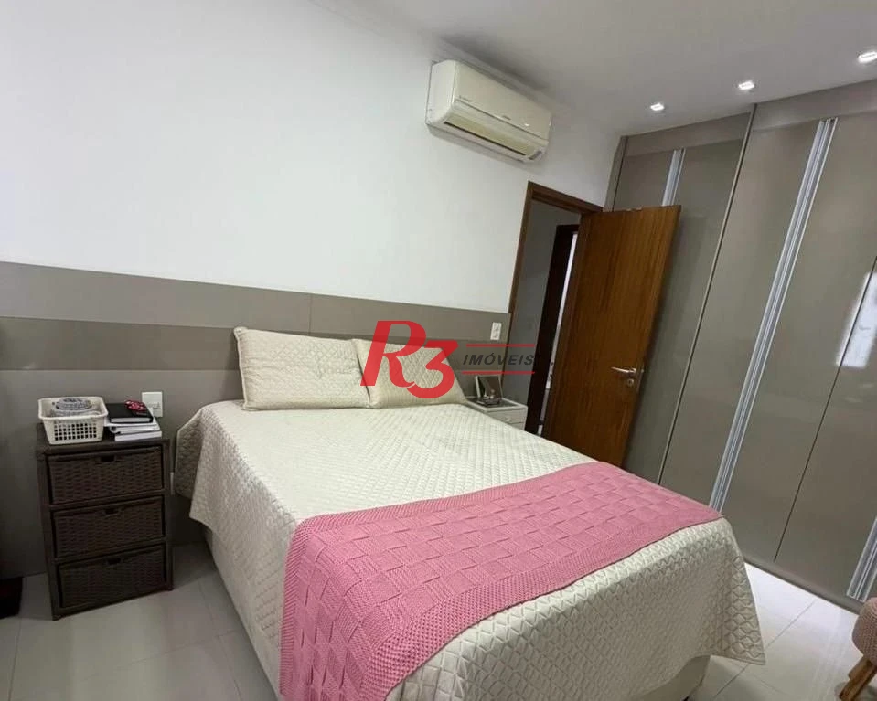 Apartamento com 2 dormitórios à venda, 114 m² por R$ 1.025.000,00 - Pompéia - Santos/SP