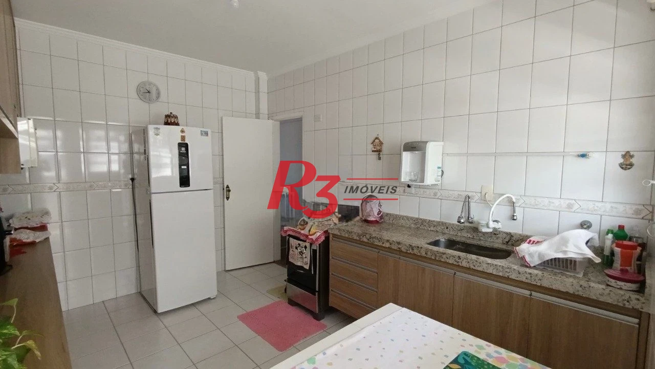 Apartamento com 2 dormitórios à venda, 94 m² por R$ 580.000,00 - Campo Grande - Santos/SP