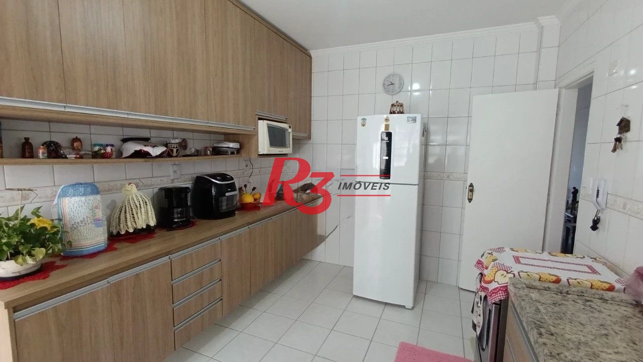 Apartamento com 2 dormitórios à venda, 94 m² por R$ 580.000,00 - Campo Grande - Santos/SP