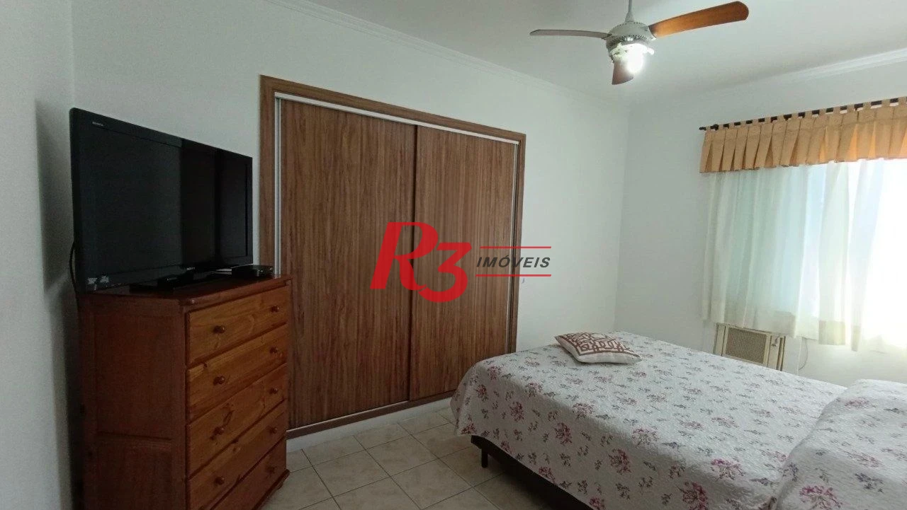 Apartamento com 2 dormitórios à venda, 94 m² por R$ 580.000,00 - Campo Grande - Santos/SP