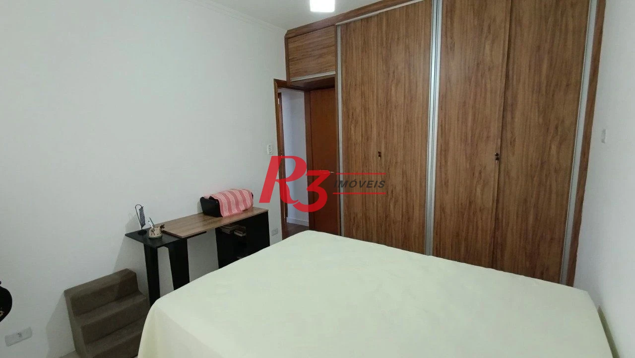 Apartamento com 2 dormitórios à venda, 94 m² por R$ 580.000,00 - Campo Grande - Santos/SP