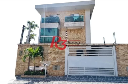 Village com 2 dormitórios à venda, 100 m² por R$ 530.000,00 - Encruzilhada - Santos/SP