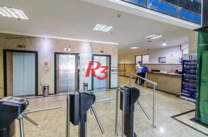 Sala para alugar, 90 m² por R$ 3.900,02/mês - Vila Mathias - Santos/SP
