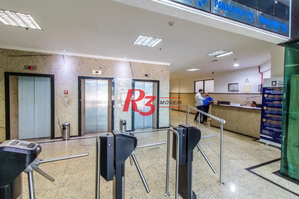 Sala para alugar, 90 m² por R$ 3.900,02/mês - Vila Mathias - Santos/SP