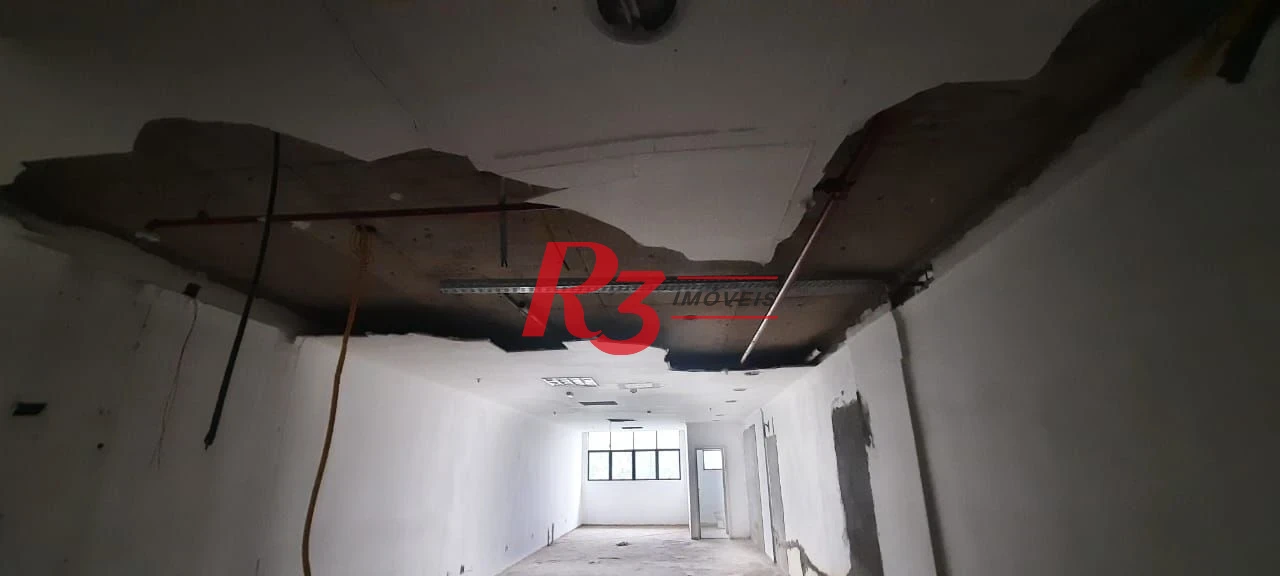 Sala para alugar, 90 m² por R$ 3.900,02/mês - Vila Mathias - Santos/SP
