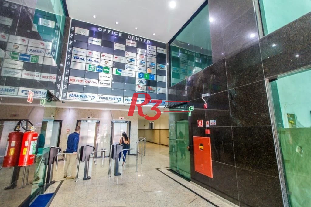 Sala para alugar, 90 m² por R$ 3.900,02/mês - Vila Mathias - Santos/SP
