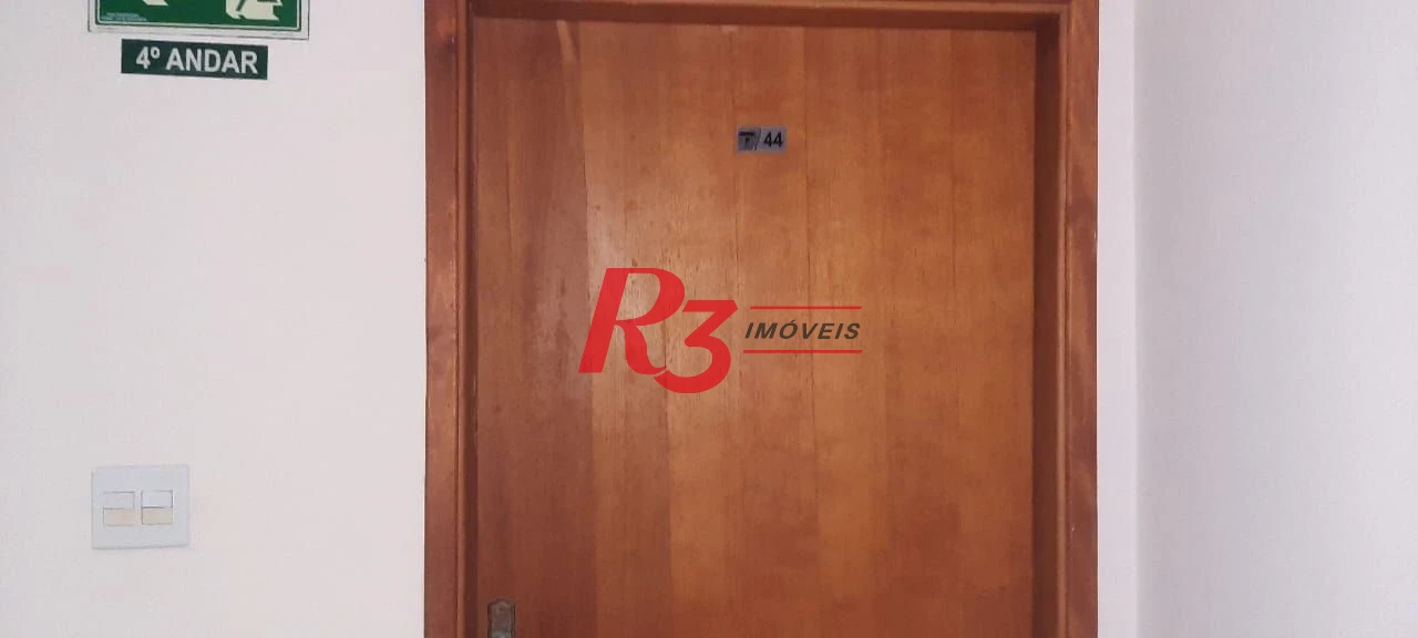 Sala para alugar, 90 m² por R$ 3.900,02/mês - Vila Mathias - Santos/SP