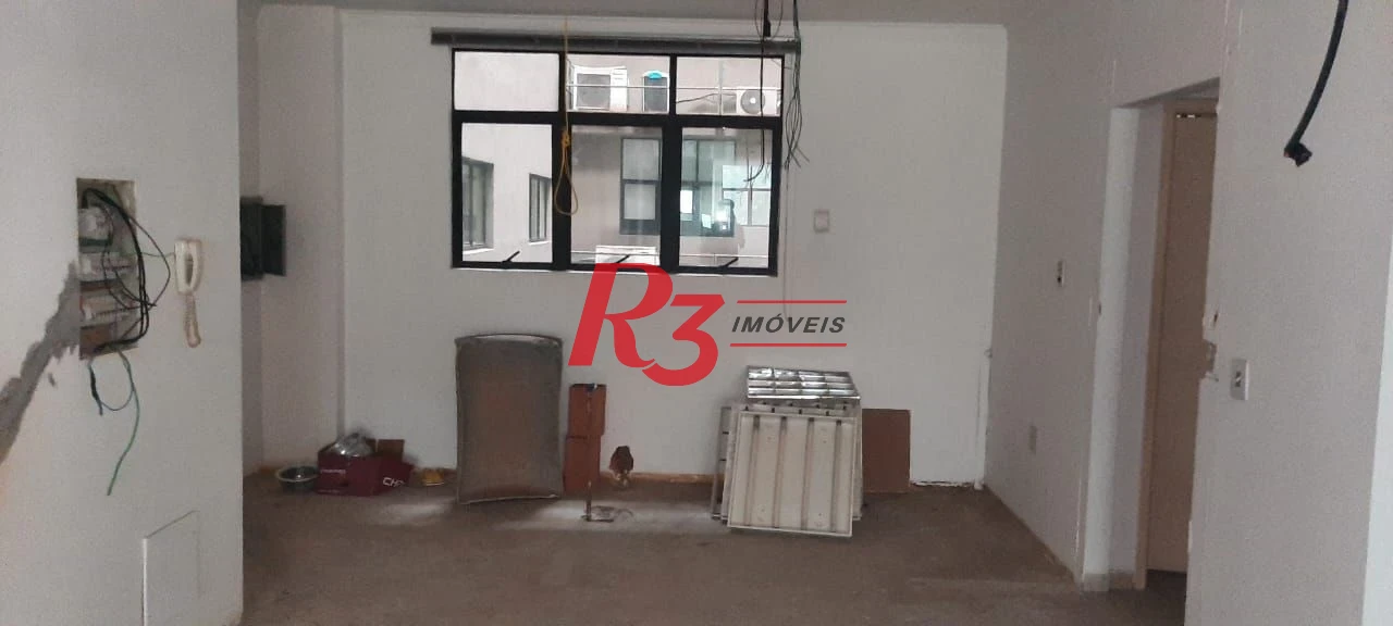 Sala para alugar, 90 m² por R$ 3.900,02/mês - Vila Mathias - Santos/SP