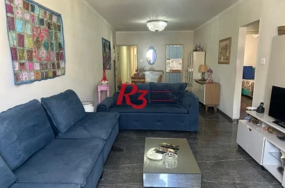 Apartamento com 2 dormitórios à venda, 85 m² por R$ 680.000,00 - Gonzaga - Santos/SP