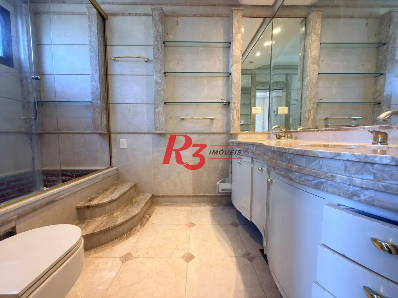 Cobertura com 3 dormitórios à venda, 400 m² por R$ 6.200.000,00 - Ponta da Praia - Santos/SP
