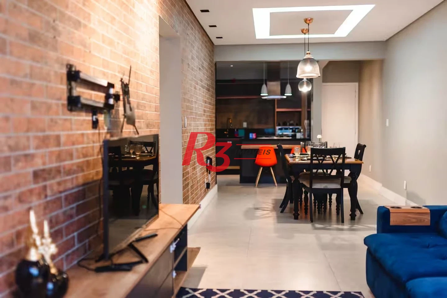 Apartamento com 2 dormitórios à venda, 90 m² por R$ 880.000,00 - Campo Grande - Santos/SP