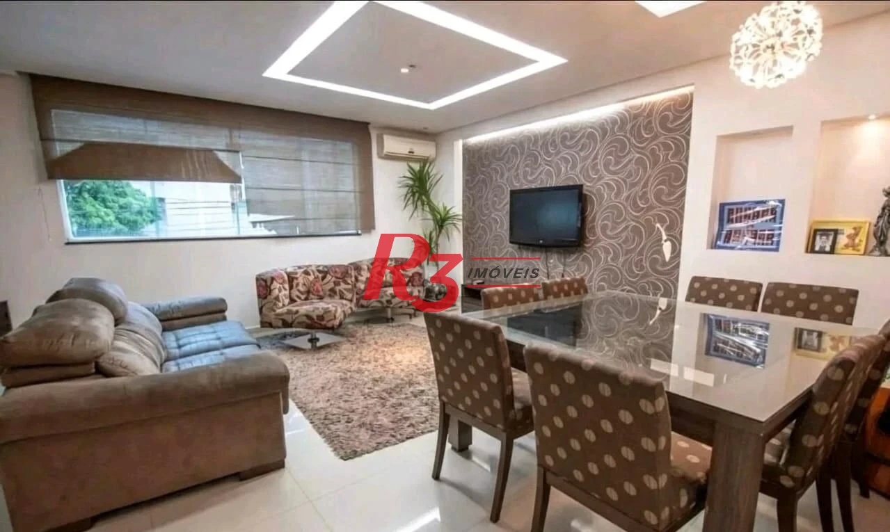Casa com 4 dormitórios à venda, 150 m² por R$ 1.300.000,00 - Campo Grande - Santos/SP