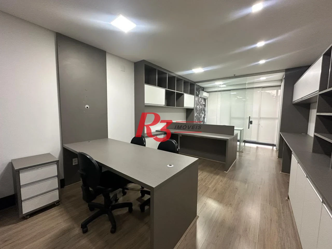 Sala para alugar, 42 m² - Valongo - Santos/SP