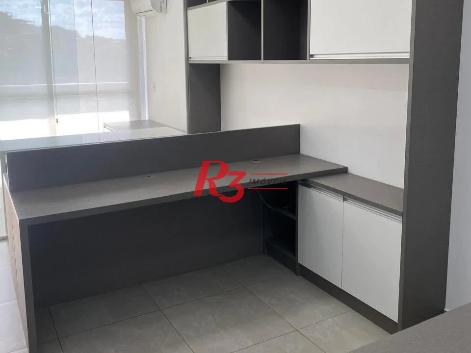 Sala para alugar, 42 m² - Valongo - Santos/SP