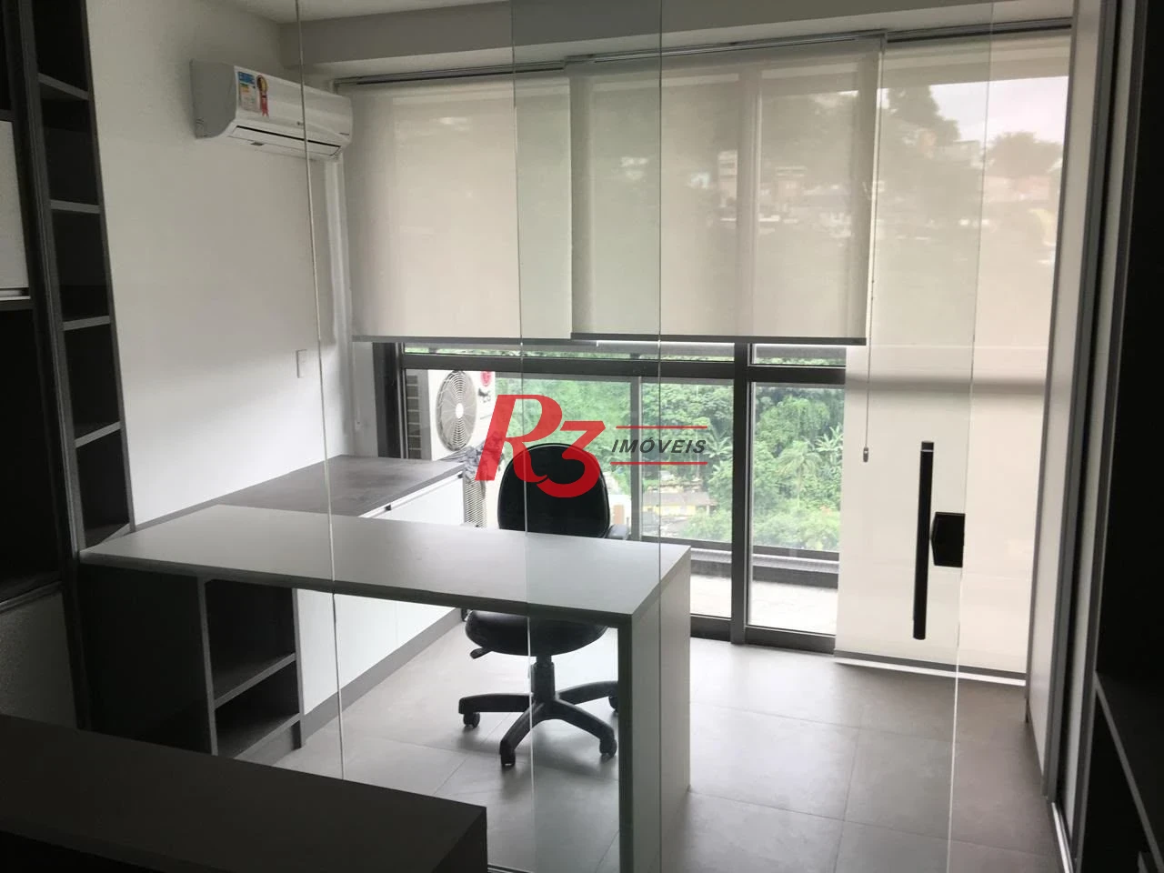 Sala para alugar, 42 m² - Valongo - Santos/SP