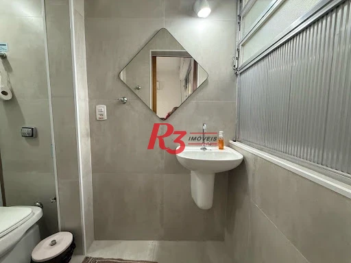 Sala para alugar, 42 m² - Valongo - Santos/SP