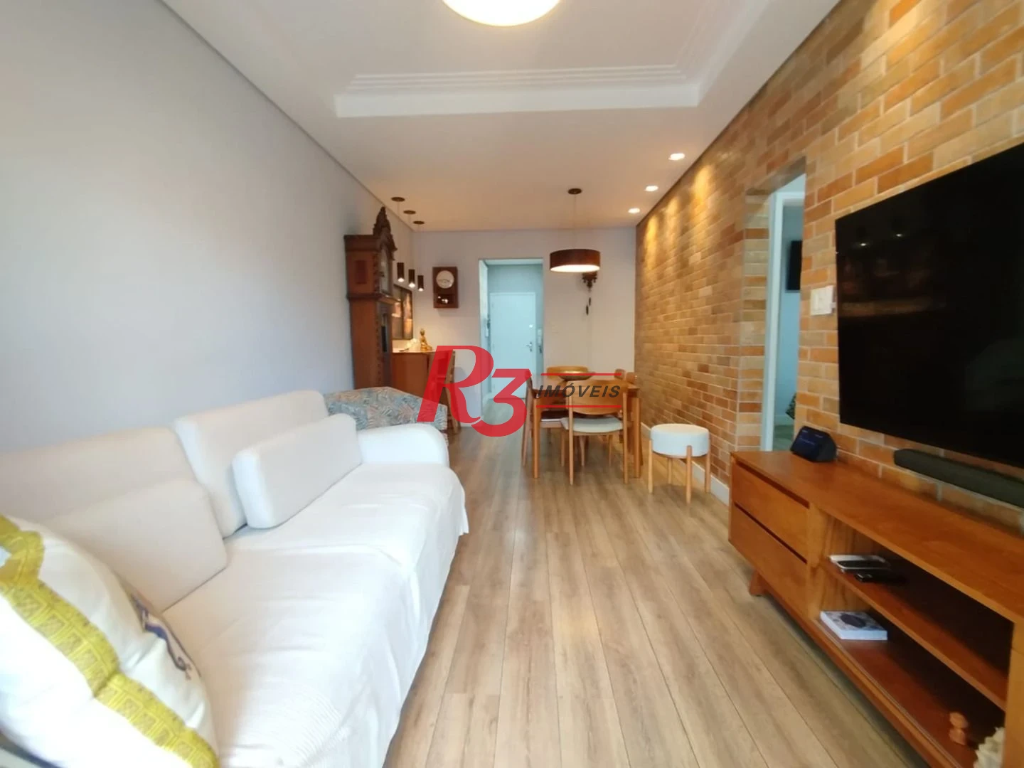 Apartamento com 2 dormitórios à venda, 83 m² por R$ 650.000,00 - Aparecida - Santos/SP