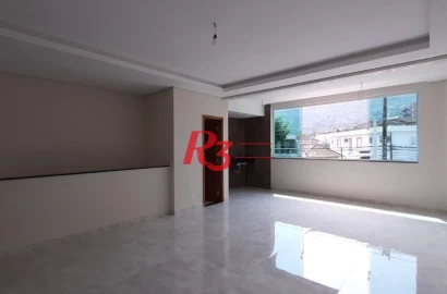 Casa com 2 dormitórios à venda, 108 m² por R$ 790.000,00 - Marapé - Santos/SP