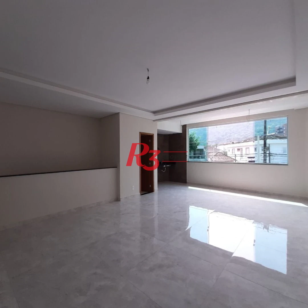 Casa com 2 dormitórios à venda, 108 m² por R$ 790.000,00 - Marapé - Santos/SP