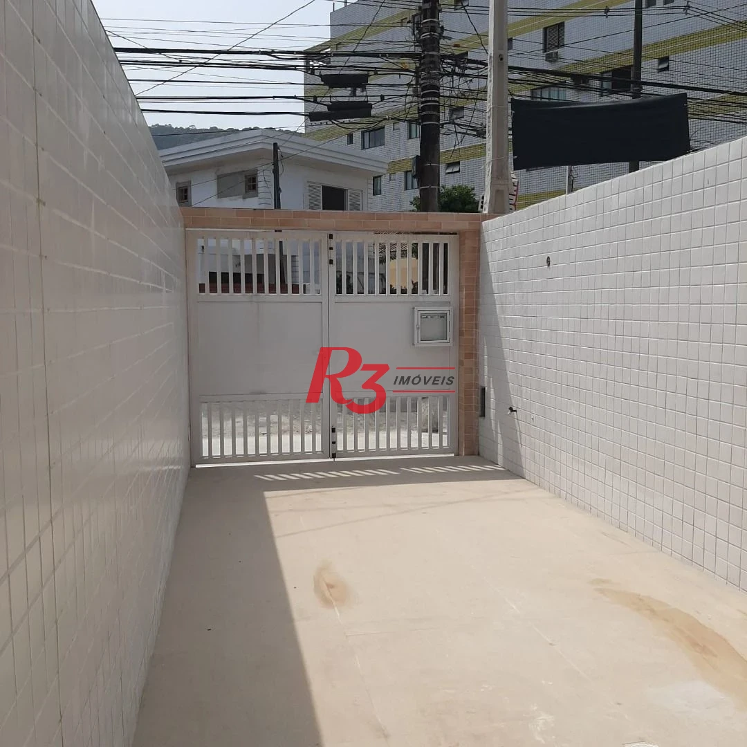 Casa com 2 dormitórios à venda, 108 m² por R$ 790.000,00 - Marapé - Santos/SP