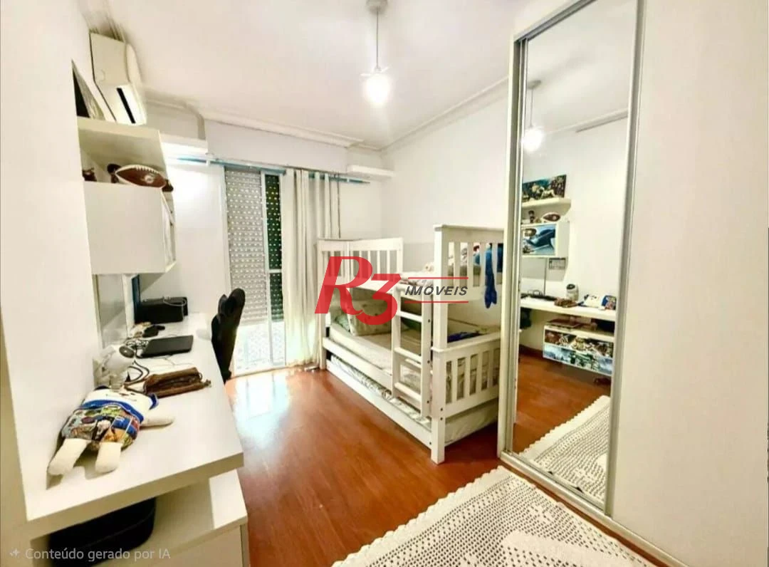 Apartamento com 3 dormitórios à venda, 120 m² por R$ 813.000,00 - Ponta da Praia - Santos/SP