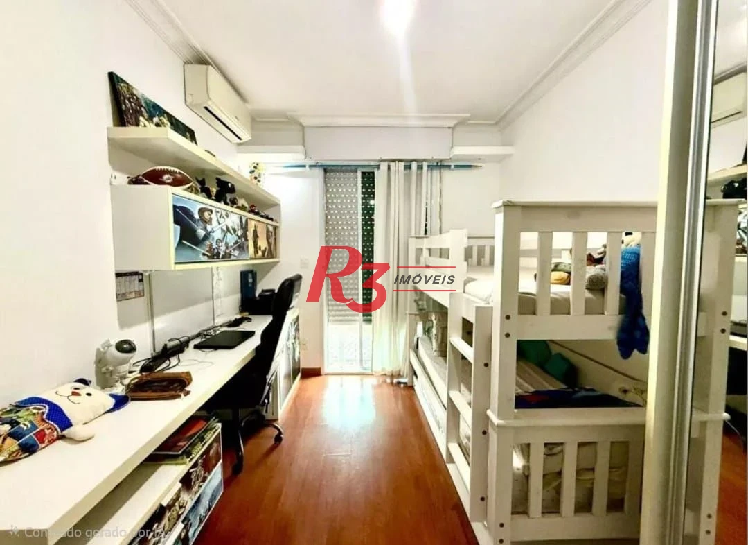 Apartamento com 3 dormitórios à venda, 120 m² por R$ 813.000,00 - Ponta da Praia - Santos/SP