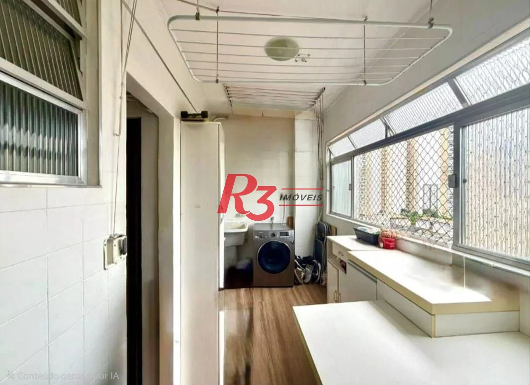 Apartamento com 3 dormitórios à venda, 120 m² por R$ 813.000,00 - Ponta da Praia - Santos/SP
