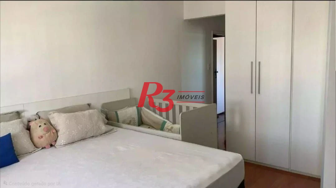 Apartamento com 3 dormitórios à venda, 120 m² por R$ 813.000,00 - Ponta da Praia - Santos/SP