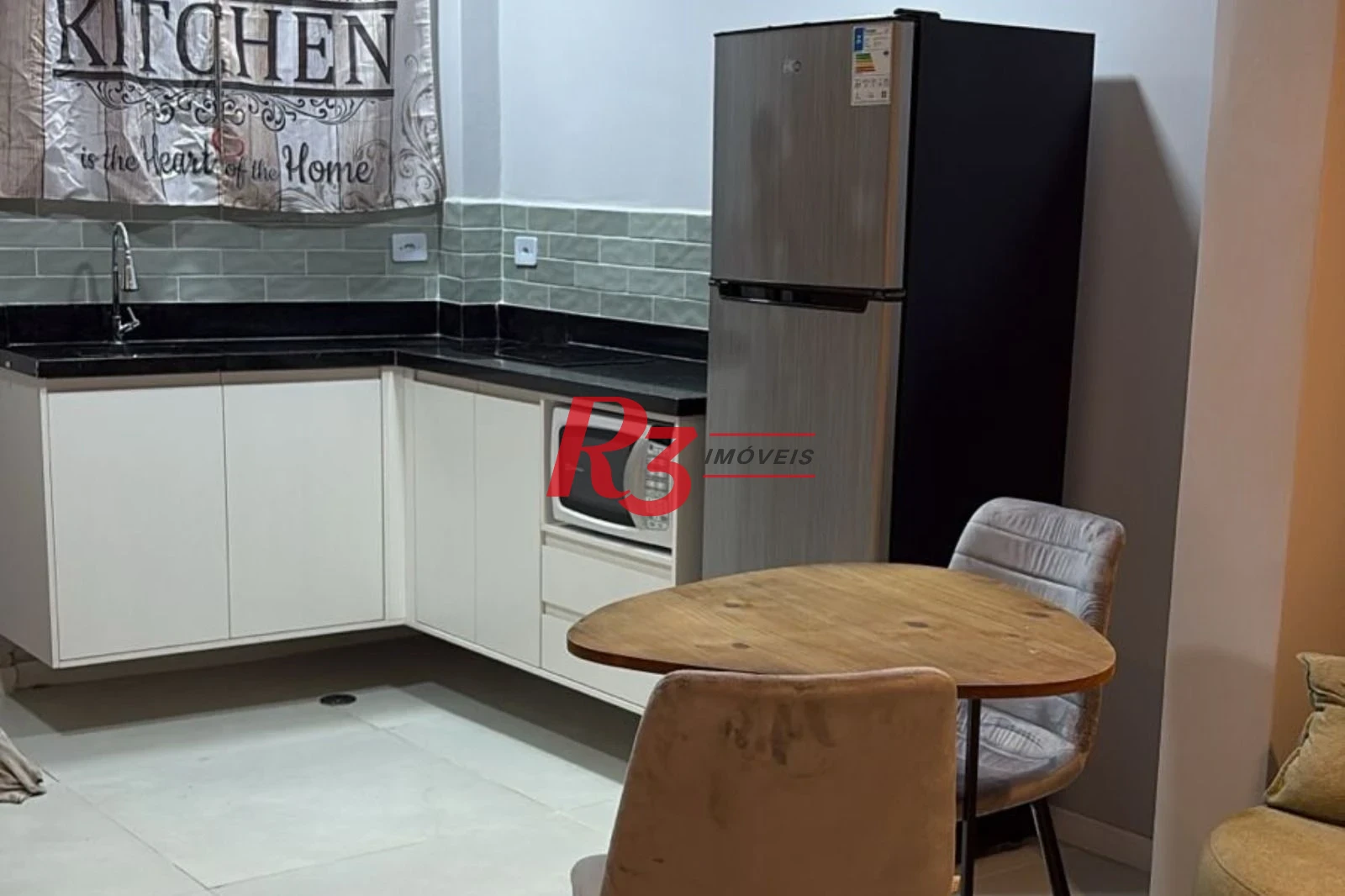 Apartamento com 1 dormitório à venda, 31 m² por R$ 430.000,00 - Gonzaga - Santos/SP