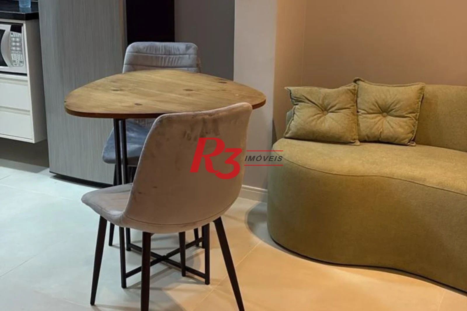 Apartamento com 1 dormitório à venda, 31 m² por R$ 430.000,00 - Gonzaga - Santos/SP