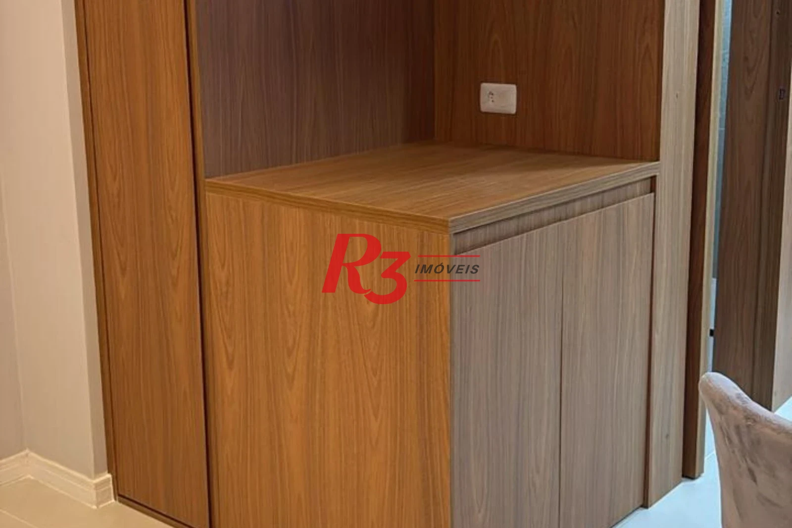 Apartamento com 1 dormitório à venda, 31 m² por R$ 430.000,00 - Gonzaga - Santos/SP