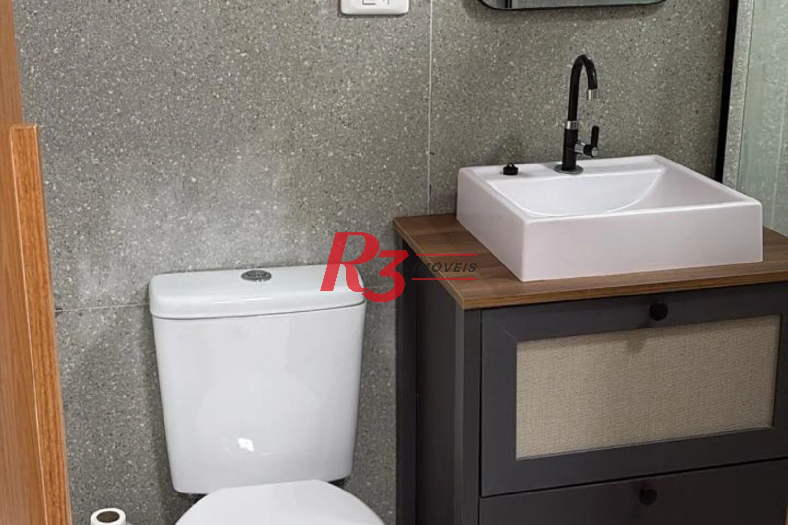Apartamento com 1 dormitório à venda, 31 m² por R$ 430.000,00 - Gonzaga - Santos/SP