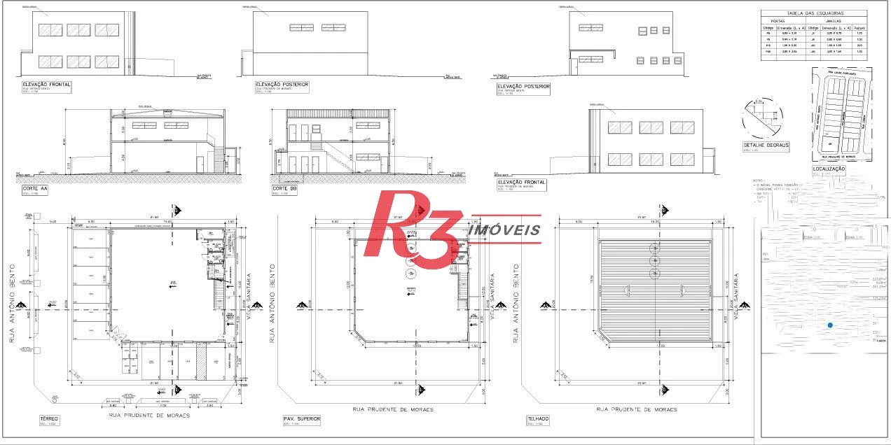Loja à venda, 256 m² por R$ 3.500.000,00 - Vila Mathias - Santos/SP