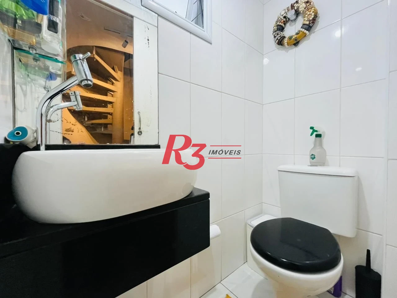 Apartamento Triplex com 2 dormitórios à venda, 121 m² por R$ 780.000,00 - Embaré - Santos/SP