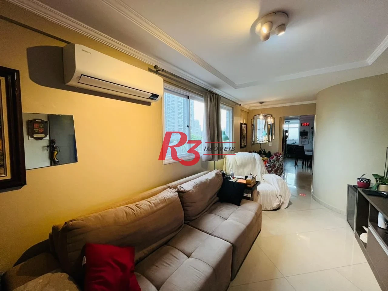 Apartamento Triplex com 2 dormitórios à venda, 121 m² por R$ 780.000,00 - Embaré - Santos/SP