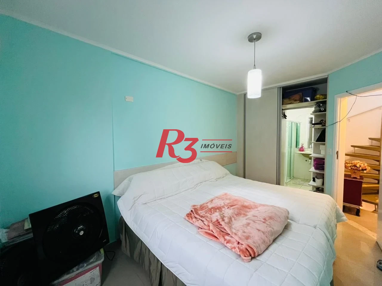 Apartamento Triplex com 2 dormitórios à venda, 121 m² por R$ 780.000,00 - Embaré - Santos/SP