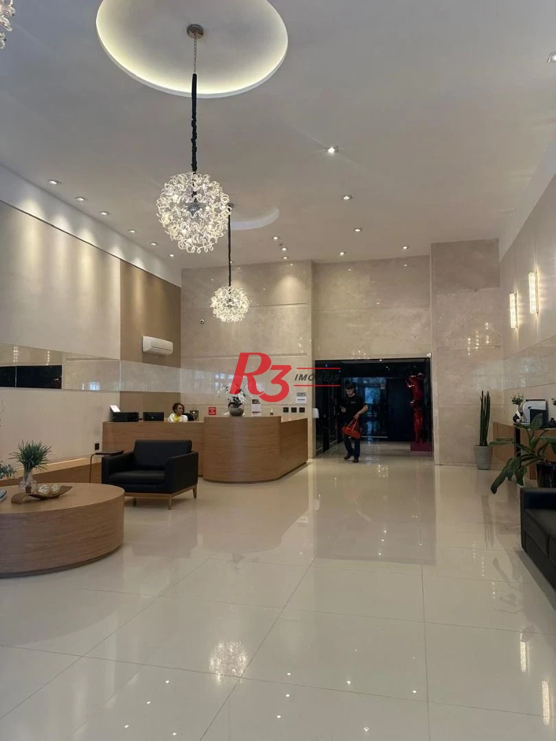 Apartamento com 1 dormitório à venda, 106 m² por R$ 2.000.000,00 - Aparecida - Santos/SP
