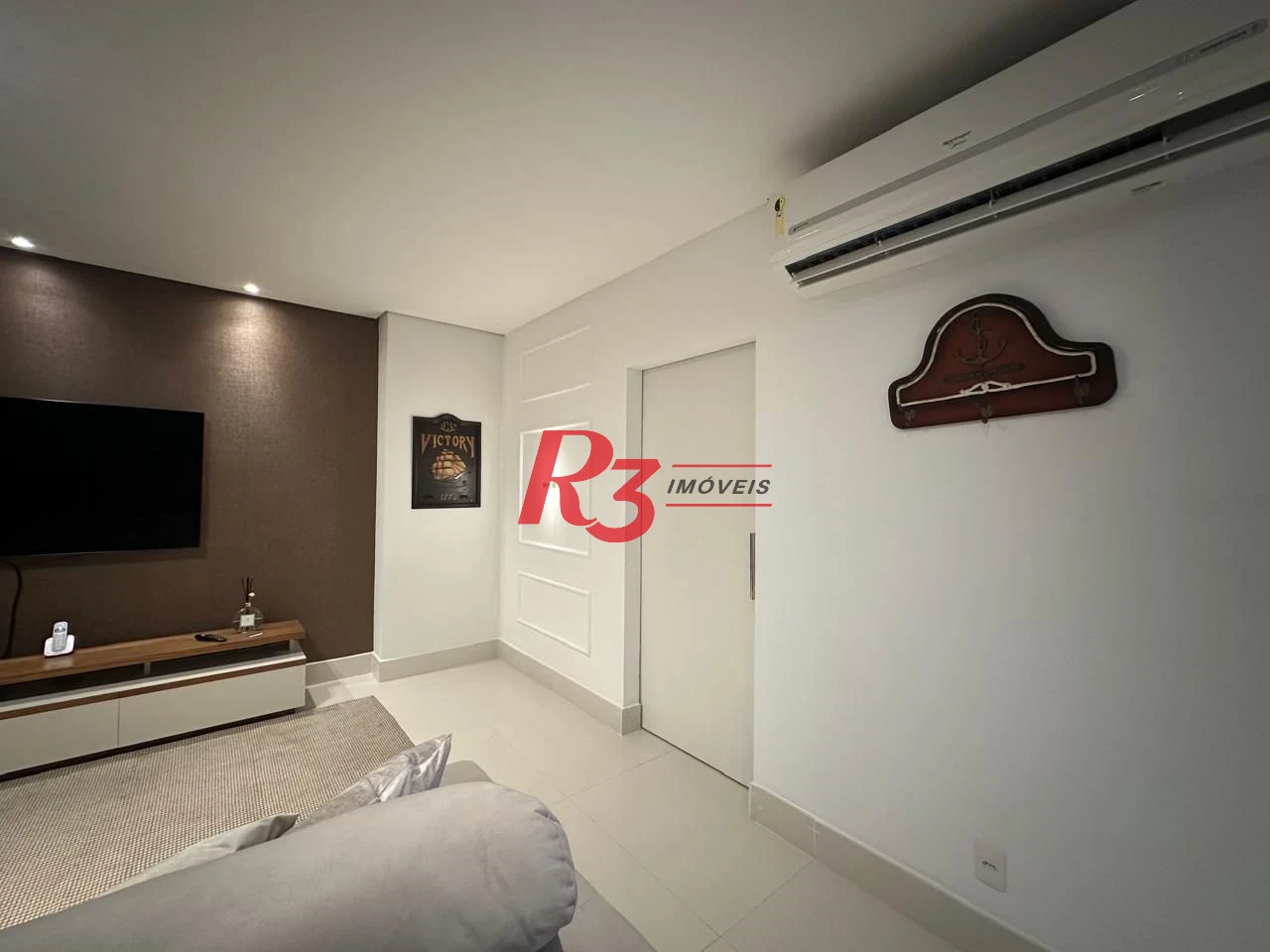 Apartamento com 1 dormitório à venda, 106 m² por R$ 2.000.000,00 - Aparecida - Santos/SP
