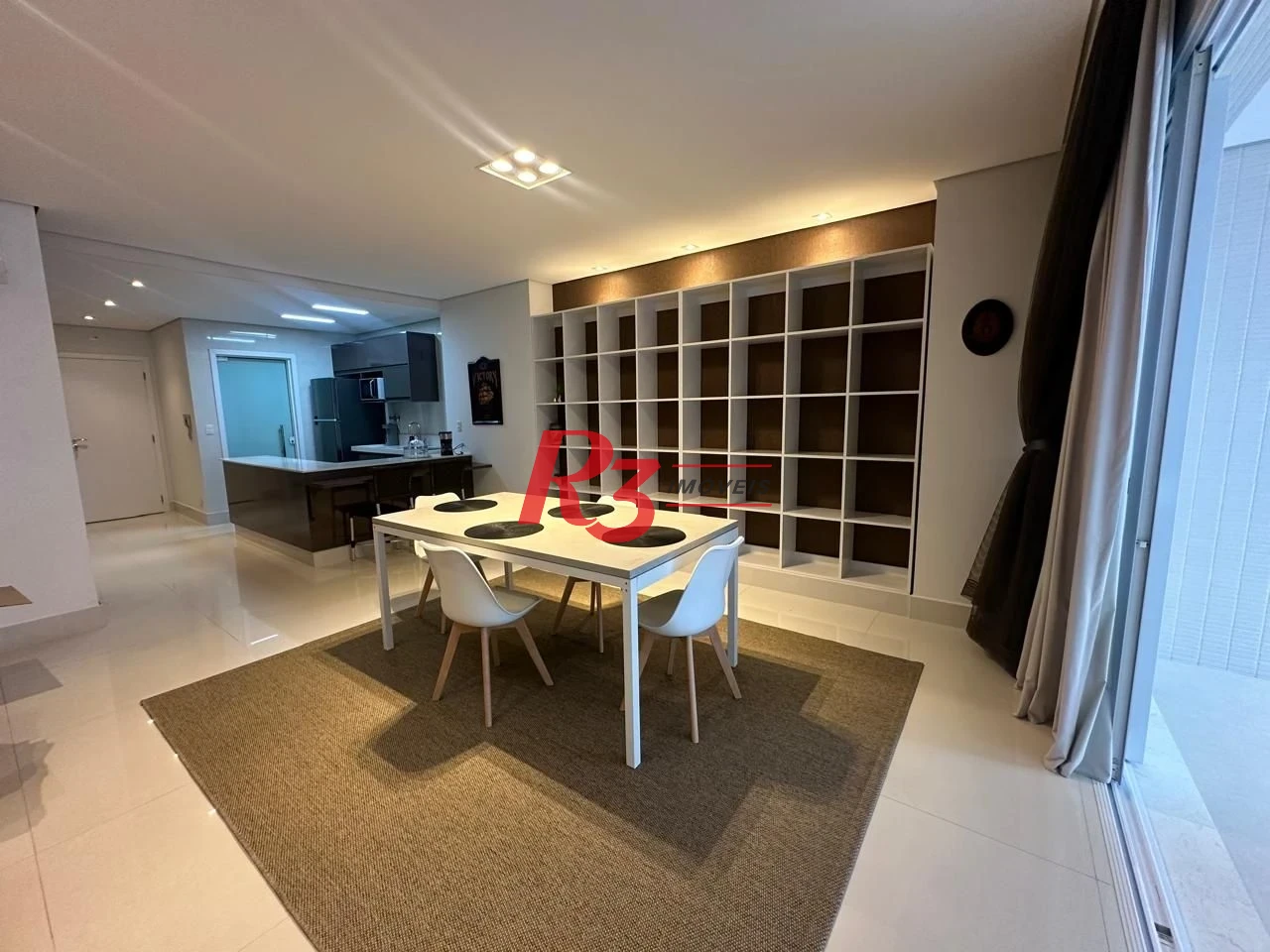 Apartamento com 1 dormitório à venda, 106 m² por R$ 2.000.000,00 - Aparecida - Santos/SP