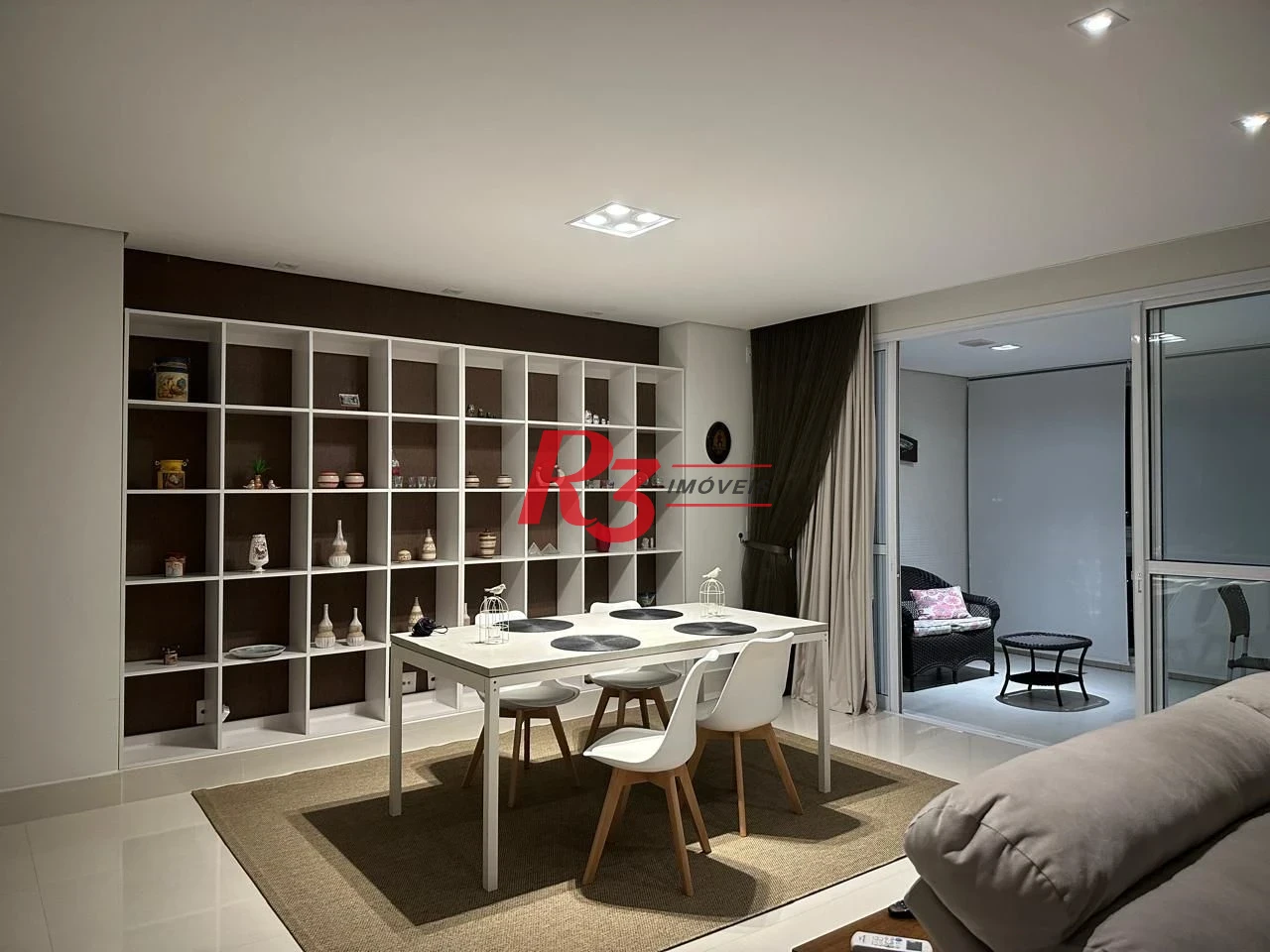 Apartamento com 1 dormitório à venda, 106 m² por R$ 2.000.000,00 - Aparecida - Santos/SP