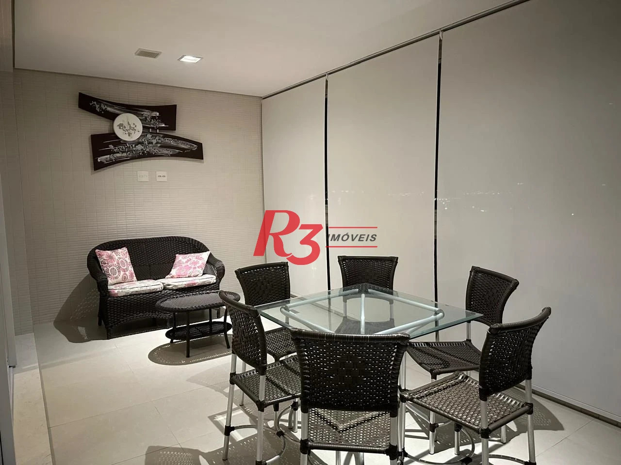 Apartamento com 1 dormitório à venda, 106 m² por R$ 2.000.000,00 - Aparecida - Santos/SP
